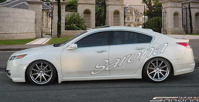 Custom Acura TL  Sedan Side Skirts (2009 - 2014) - $590.00 (Part #AC-021-SS)